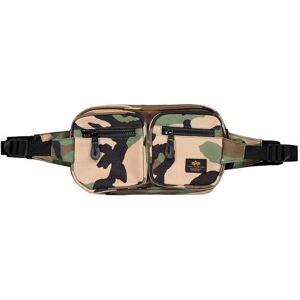 Fanny pack Alpha Industries Label Waist Marron One size Unisex Fanny pack Alpha Industries Label Waist Marron One size Unisex