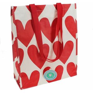 Recycled shopper bag Rex London Coeurs Rouge 34x15x40 cm Unisex Recycled shopper bag Rex London Coeurs Rouge 34x15x40 cm Unisex