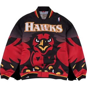 Mitchell & Ness NBA Atlanta Hawks Jacket authentic Noir 3XL Male Mitchell & Ness NBA Atlanta Hawks Jacket authentic Noir 3XL Male