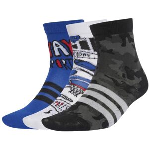 Children's socks adidas Logo (x3) Bleu 28/30 Unisex Children's socks adidas Logo (x3) Bleu 28/30 Unisex