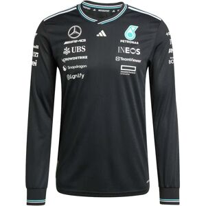 Authentic long-sleeve jersey adidas Mercedes AMG Petronas Formula One Team Noir S Male Authentic long-sleeve jersey adidas Mercedes AMG Petronas Formula One Team Noir S Male