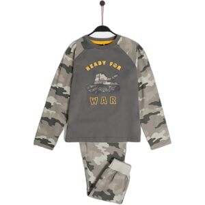 Children's long sleeve pyjamas Admas War Gris 8 years Male Children's long sleeve pyjamas Admas War Gris 8 years Male