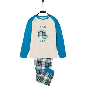Children's long sleeve pyjama with boots Admas Bleu 8 years Male Children's long sleeve pyjama with boots Admas Bleu 8 years Male
