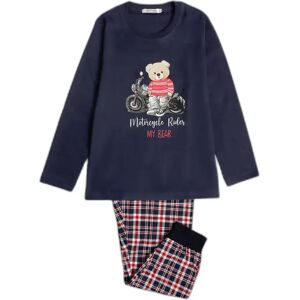 Children's long sleeve pyjamas Admas Bear Bleu 16 years Male Children's long sleeve pyjamas Admas Bear Bleu 16 years Male