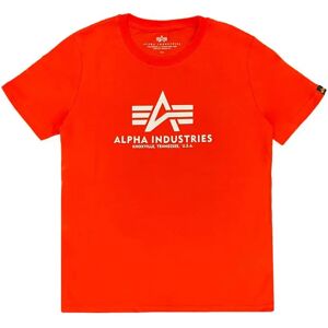 Child's T-shirt Alpha Industries Basic Rouge 16 years Unisex Child's T-shirt Alpha Industries Basic Rouge 16 years Unisex