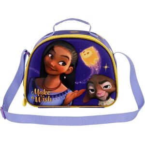 Girl's cooler bag Karactermania Disney Wish 3D Violet 25.5x10x20 cm Female Girl's cooler bag Karactermania Disney Wish 3D Violet 25.5x10x20 cm Female