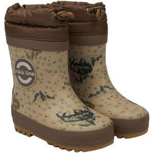 Baby rubber embellished winter boots Mikk-Line Marron 21 Unisex Baby rubber embellished winter boots Mikk-Line Marron 21 Unisex