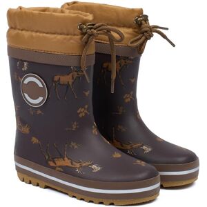 Baby rubber embellished winter boots Mikk-Line Marron 21 Unisex Baby rubber embellished winter boots Mikk-Line Marron 21 Unisex