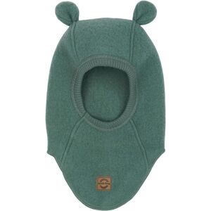 Full wool hood with ears for baby girl Mikk-Line Vert 9/12 monthes Female Full wool hood with ears for baby girl Mikk-Line Vert 9/12 monthes Female