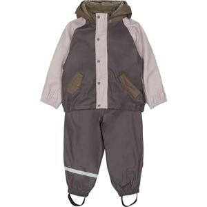Children's polar rain set with straps Mikk-Line Marron 7 years Unisex Children's polar rain set with straps Mikk-Line Marron 7 years Unisex