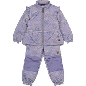 Baby girl's thermal set Mikk-Line Frill AOP Violet 18 monthes Female Baby girl's thermal set Mikk-Line Frill AOP Violet 18 monthes Female