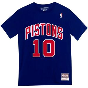 T-shirt Mitchell & Ness Dennis Rodman Bleu S Male T-shirt Mitchell & Ness Dennis Rodman Bleu S Male