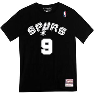 T-shirt Mitchell & Ness San Antonio Spurs Tony Parker Noir M Male T-shirt Mitchell & Ness San Antonio Spurs Tony Parker Noir M Male