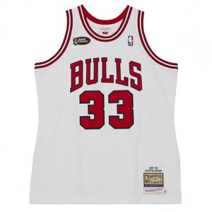 Mitchell & Ness Chicago Bulls NBA Jersey Scottie Pippen Alternate 1997/98 Blanc M Unisex Mitchell & Ness Chicago Bulls NBA Jersey Scottie Pippen Alternate 1997/98 Blanc M Unisex