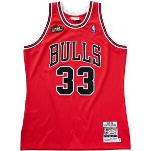 Mitchell & Ness Chicago Bulls NBA Jersey Scottie Pippen Finals 1997/98 Rouge L Unisex Mitchell & Ness Chicago Bulls NBA Jersey Scottie Pippen Finals 1997/98 Rouge L Unisex