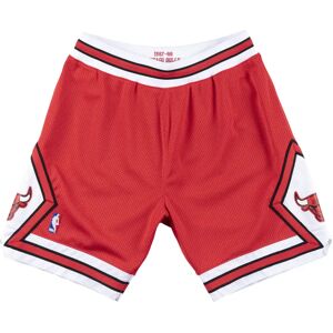 Mitchell & Ness Authentic Chicago Bulls shorts Rouge S Male Mitchell & Ness Authentic Chicago Bulls shorts Rouge S Male