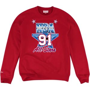Sweatshirt Mitchell & Ness All Star West 1991 Rouge M Male Sweatshirt Mitchell & Ness All Star West 1991 Rouge M Male