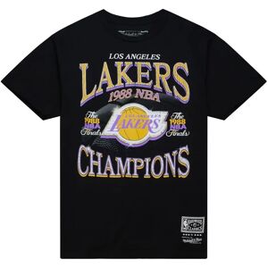Mitchell & Ness T-shirt Los Angeles Lakers NBA Champions Era Noir S Male Mitchell & Ness T-shirt Los Angeles Lakers NBA Champions Era Noir S Male