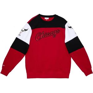 Mitchell & Ness Sweatshirt Crewneck Chicago Bulls Rouge M Male Mitchell & Ness Sweatshirt Crewneck Chicago Bulls Rouge M Male