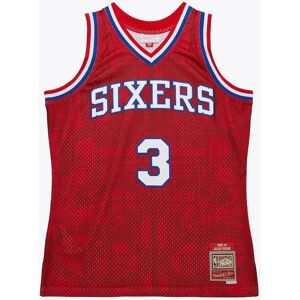 Mitchell & Ness NBA Philadelphia 76ers Jersey Allen Iverson Asian Heritage Yot Snake Rouge XL Male Mitchell & Ness NBA Philadelphia 76ers Jersey Allen Iverson Asian Heritage Yot Snake Rouge XL Male
