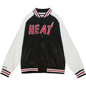 Mitchell & Ness Lightweight satin jacket Miami Heat Primetime Noir M Unisex Mitchell & Ness Lightweight satin jacket Miami Heat Primetime Noir M Unisex