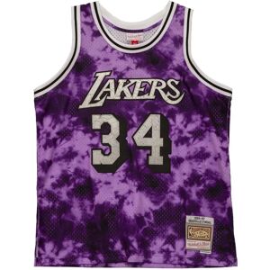 Mitchell & Ness Los Angeles Lakers NBA Jersey Shaquille O’Neal Galaxy 1996/97 Violet XL Unisex Mitchell & Ness Los Angeles Lakers NBA Jersey Shaquille O’Neal Galaxy 1996/97 Violet XL Unisex