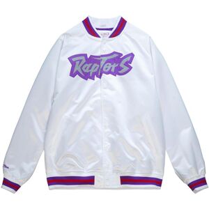 Mitchell & Ness Lightweight satin jacket Toronto Raptors Blanc L Unisex Mitchell & Ness Lightweight satin jacket Toronto Raptors Blanc L Unisex