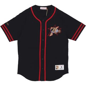 Mitchell & Ness T-shirt Philadelphia 76ers Fashion Noir L Unisex Mitchell & Ness T-shirt Philadelphia 76ers Fashion Noir L Unisex