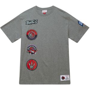 T-shirt Mitchell & Ness City Collection Toronto Raptors Gris S Male T-shirt Mitchell & Ness City Collection Toronto Raptors Gris S Male