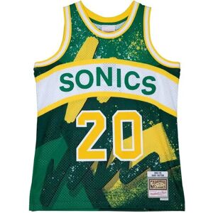 Mitchell & Ness NBA Jersey Seattle Supersonics Hyper Hoops Swingman 1994 Gary Payton Vert XL Unisex Mitchell & Ness NBA Jersey Seattle Supersonics Hyper Hoops Swingman 1994 Gary Payton Vert XL Unisex