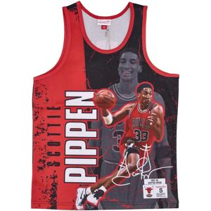 Mitchell & Ness Chicago Bulls NBA Jersey NBA Scottie Pippen Rouge XL Unisex Mitchell & Ness Chicago Bulls NBA Jersey NBA Scottie Pippen Rouge XL Unisex