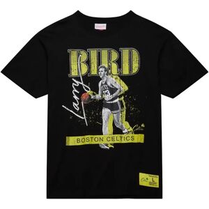 Mitchell & Ness T-shirt with vintage Boston Celtics logo HW Neon Pop Playe Larry Bird Noir S Unisex Mitchell & Ness T-shirt with vintage Boston Celtics logo HW Neon Pop Playe Larry Bird Noir S Unisex
