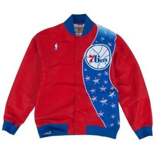 Mitchell & Ness NBA Philadelphia 76ers Jacket authentic Rouge XL Male Mitchell & Ness NBA Philadelphia 76ers Jacket authentic Rouge XL Male