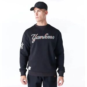 new era Sweatshirt New York Yankees MLB Tartan Infill Noir L Unisex new era Sweatshirt New York Yankees MLB Tartan Infill Noir L Unisex
