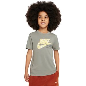 Child's T-shirt Nike Futura Micro Text Beige 4/5 years Male Child's T-shirt Nike Futura Micro Text Beige 4/5 years Male