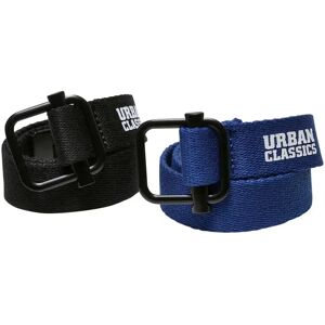 Children's belts Urban Classics Industrial Canvas (x2) Noir One size Unisex Children's belts Urban Classics Industrial Canvas (x2) Noir One size Unisex