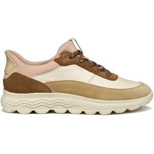 Women's Trainers Geox Spherica Plus Beige 36 Female Women's Trainers Geox Spherica Plus Beige 36 Female