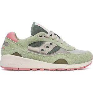 Saucony Shadow 6000 Green/ Ivory Sneakers - Shoes Saucony Shadow 6000 Green/ Ivory Sneakers - Shoes