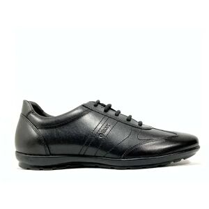 Derbie Geox Symbol Smooth Leather Noir 42.5 Male Derbie Geox Symbol Smooth Leather Noir 42.5 Male