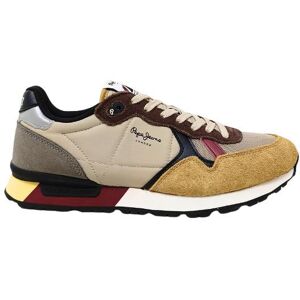 Trainers Pepe Jeans Brit Colors Beige 43 Male Trainers Pepe Jeans Brit Colors Beige 43 Male