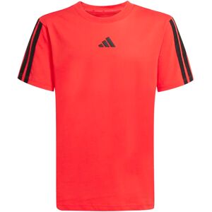 Kid's T-shirt adidas Essentials 3-Stripes Rouge 7/8 years Unisex Kid's T-shirt adidas Essentials 3-Stripes Rouge 7/8 years Unisex