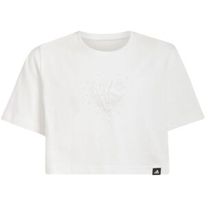 Girl's short T-shirt adidas Everyday Glam Graphic Blanc 9/10 years Female Girl's short T-shirt adidas Everyday Glam Graphic Blanc 9/10 years Female