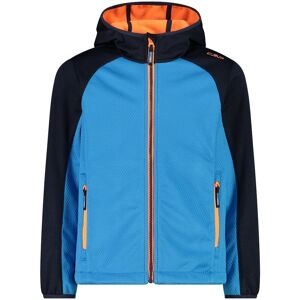 Children's hooded fleece CMP Fix Knit-Tech Bleu 4 years Male Children's hooded fleece CMP Fix Knit-Tech Bleu 4 years Male