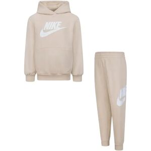 Children's hooded tracksuit Nike Club Fleece Beige 4/5 years Unisex Children's hooded tracksuit Nike Club Fleece Beige 4/5 years Unisex