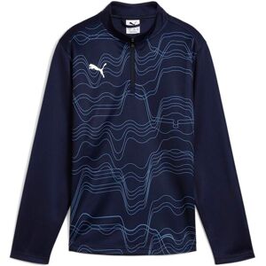 1/4 zip sweatshirt for kids Puma Teamgoal Graphic Bleu 10 years Unisex 1/4 zip sweatshirt for kids Puma Teamgoal Graphic Bleu 10 years Unisex