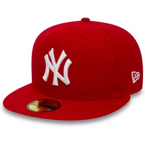 Casquette New Era essential 59fifty New York Yankees Rouge 7 1/8 Male Casquette New Era essential 59fifty New York Yankees Rouge 7 1/8 Male