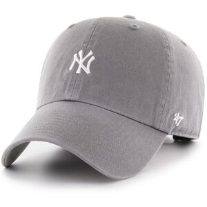 47Brand New York Yankees baseball cap MLB Base Runner Clean Up Gris One size Unisex 47Brand New York Yankees baseball cap MLB Base Runner Clean Up Gris One size Unisex