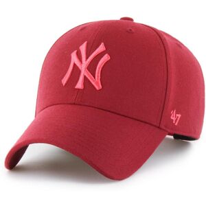 47Brand New York Yankees baseball cap MLB MVP Rouge One size Unisex 47Brand New York Yankees baseball cap MLB MVP Rouge One size Unisex