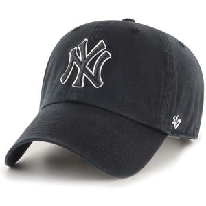 47Brand New York Yankees baseball cap MLB Clean Up No Loop Label Noir One size Unisex 47Brand New York Yankees baseball cap MLB Clean Up No Loop Label Noir One size Unisex