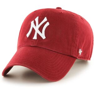 New York Yankees baseball cap 47Brand MLB Clean UP Rouge One size Unisex New York Yankees baseball cap 47Brand MLB Clean UP Rouge One size Unisex